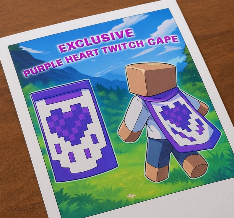 Minecraft Builder Cape (GLOBAL Code) | Exclusive | Java & Bedrock