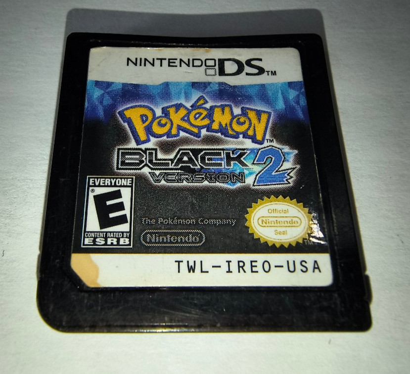 Pokemon Black Version 2 (Nintendo DS, 2012) – Authentic Cartridge Only – Tested