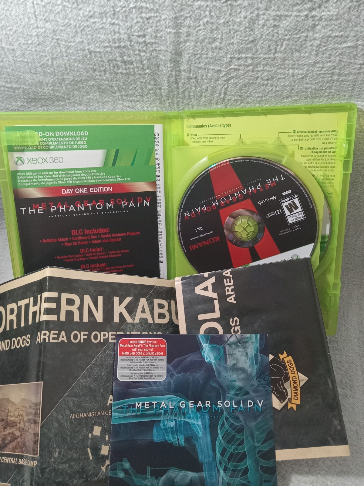 Xbox 360 Shooter & Action Game Lot of 6 – Metal Gear Solid V Phantom Pain & More
