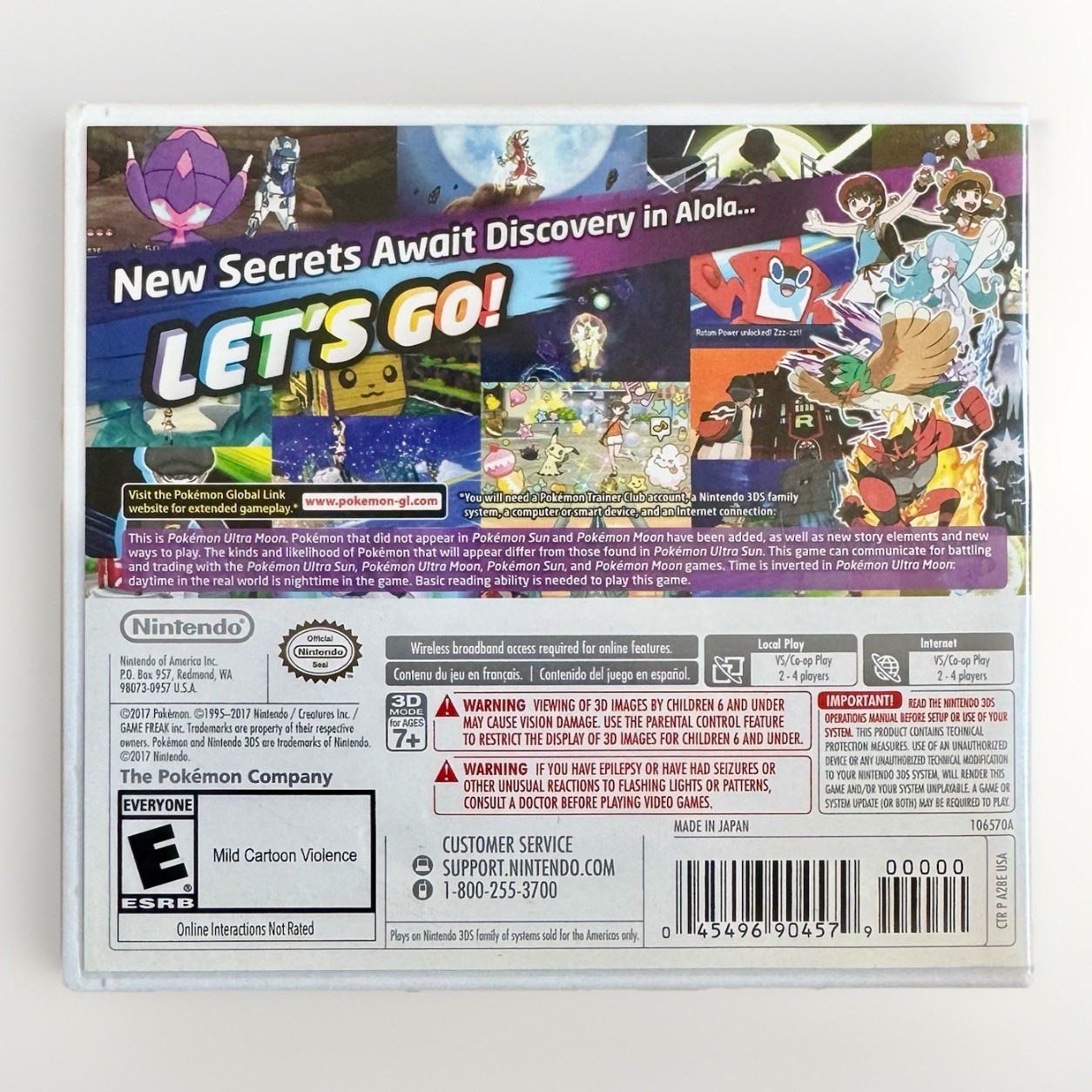 Pokemon Ultra Moon – Nintendo 3DS
