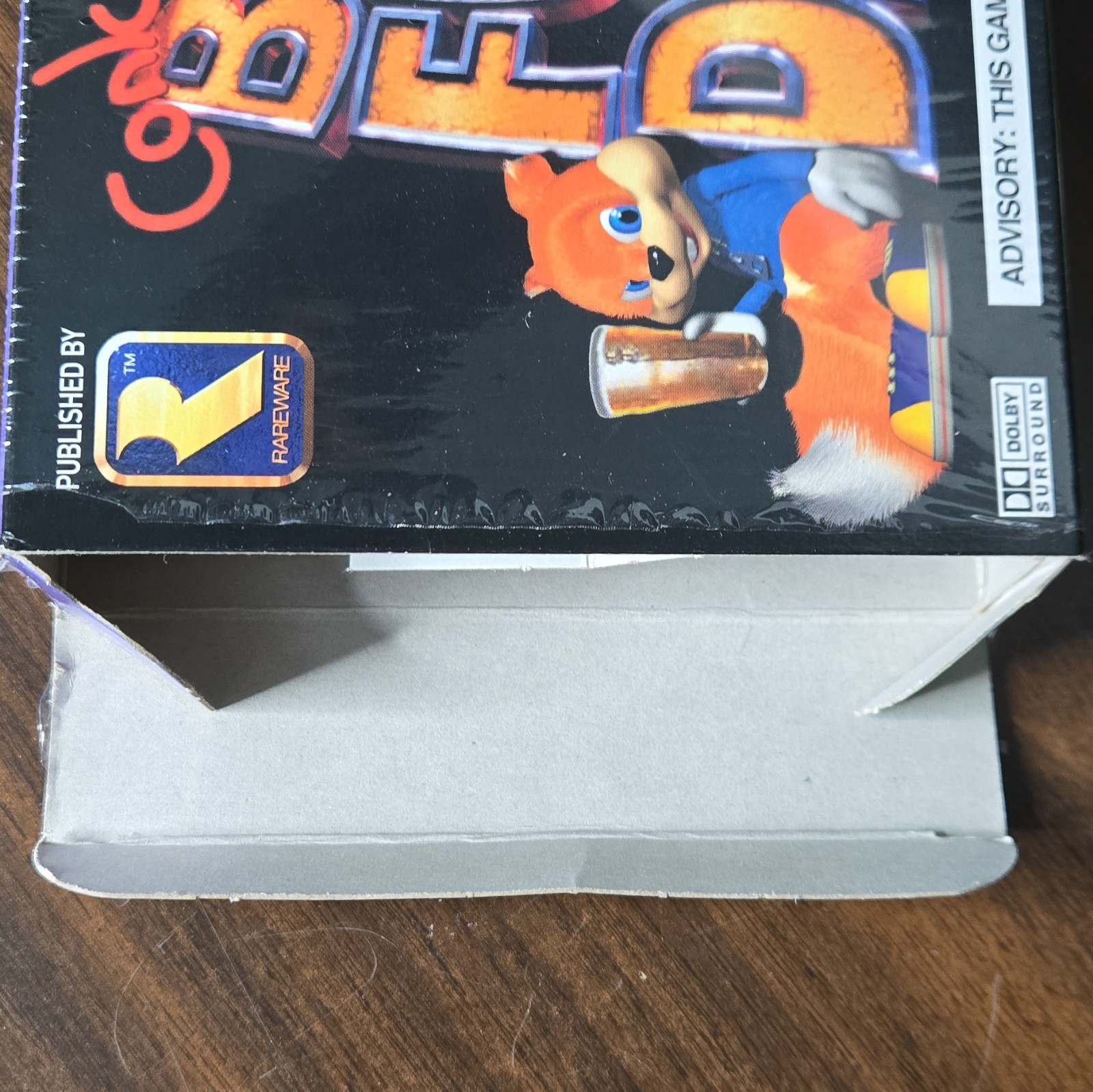 Conker’s Bad Fur Day (Nintendo 64 N64) w/ Box & Manual Action-Adventure M 2001