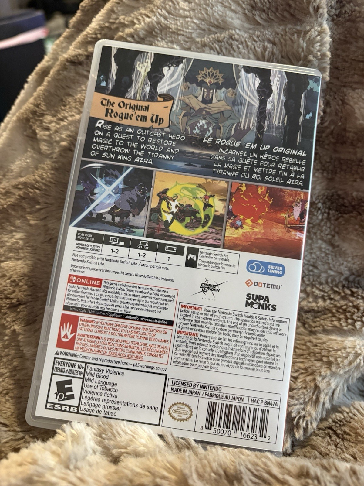 Absolum – Nintendo Switch (LIKENEW) PLAYED ONCE- DLC Not Used- SHIPS ONE DAY!
