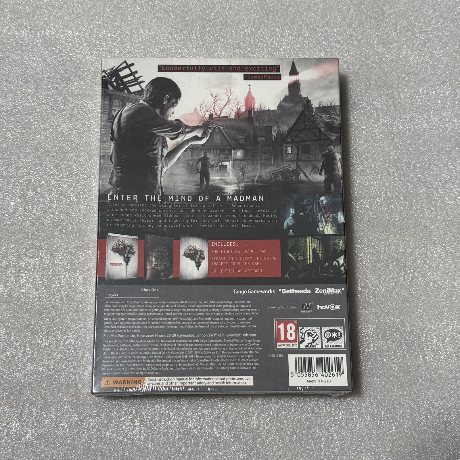 The Evil Within Limited Edition (XBOX One) Brand New