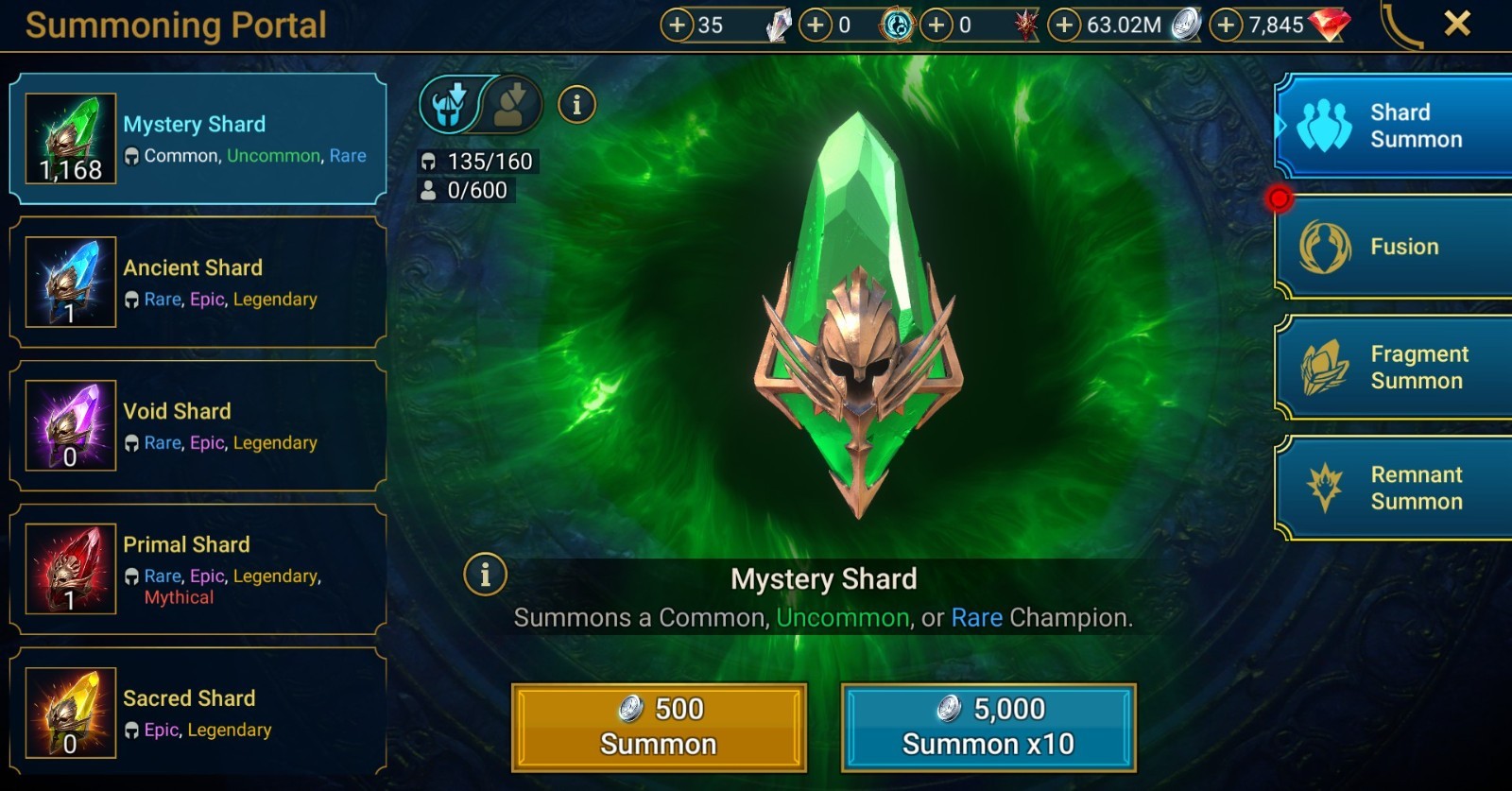 Raid Shadow Legends | Starter acc with Taras : 95k energy / 27 Legendary heroes
