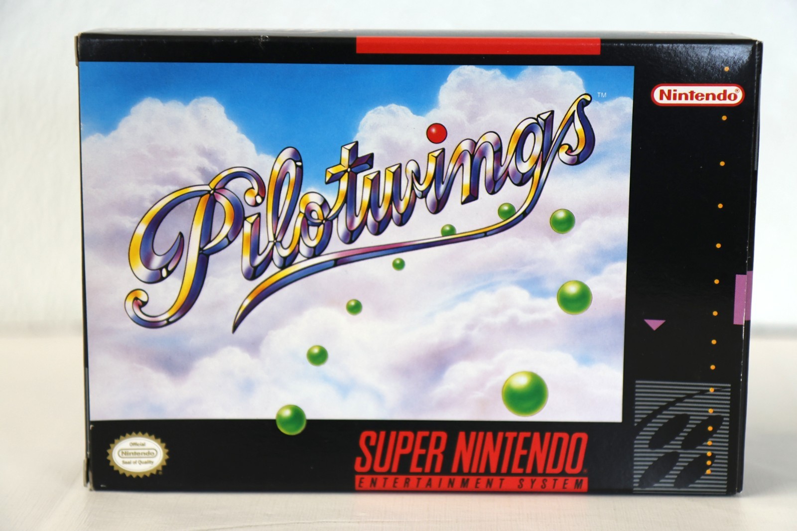 Pilotwings (SNES, 1991) 🌟 CIB with Original Poster & Inserts – Authentic