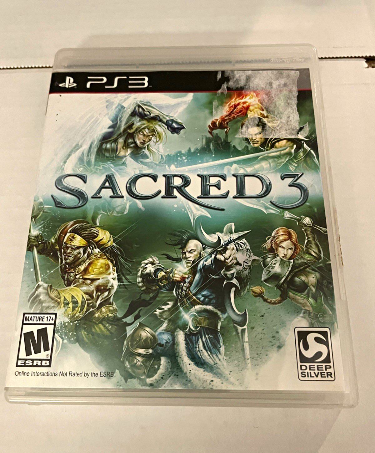 Deep Silver Sacred 3 Sony PlayStation 3 PS3 M Multiplayer w/ Case