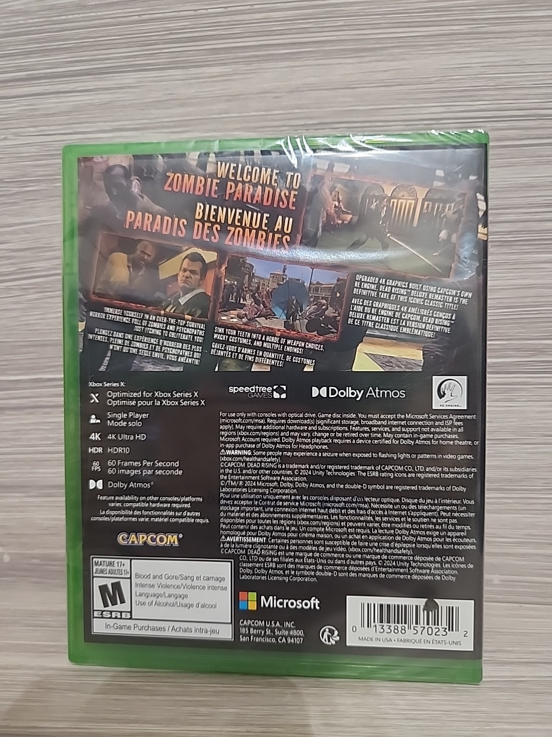 Dead Rising Deluxe Remaster – Microsoft Xbox Series X Brand New Factory Sealed!