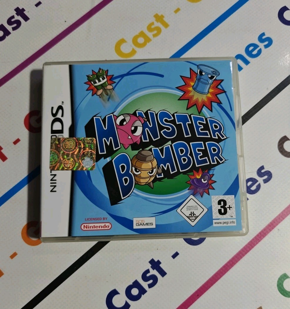 MONSTER BOMBER NINTENDO DS PAL ITALIAN MINT EU 505 Games