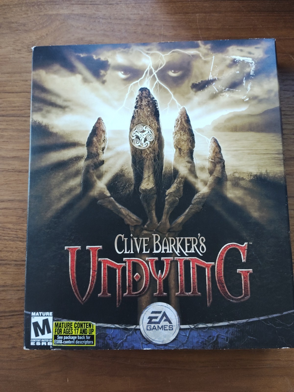 Clive Barker’s Undying RARE Big Box PC Horror FPS Video Game Complete