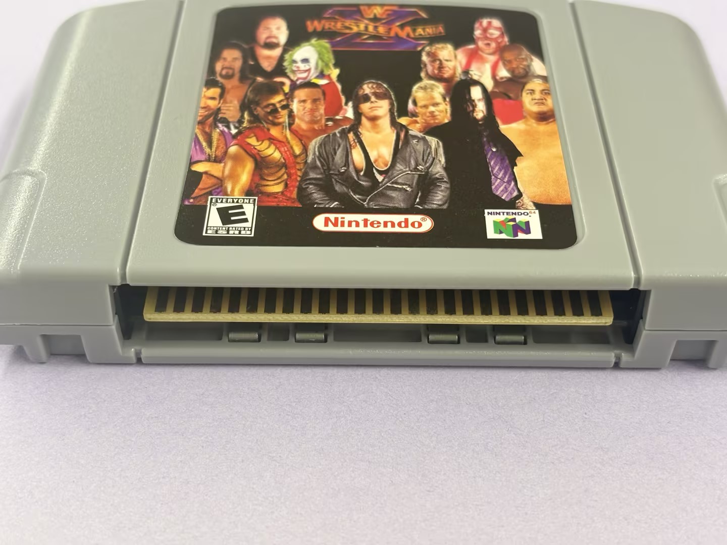 WWF WrestleMania X N64 Wrestling Game Cartridge Classic Retro Fighting Action