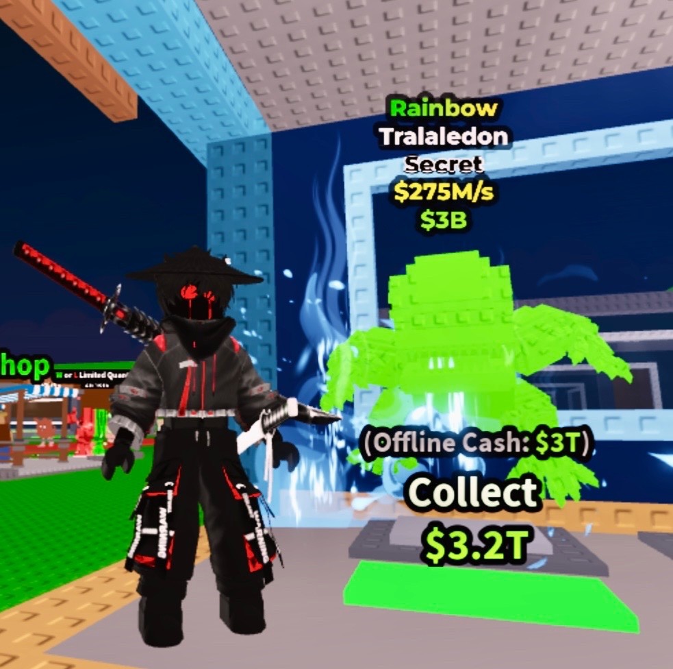 Steal a Brainrot Roblox Tralaledon 275M/S