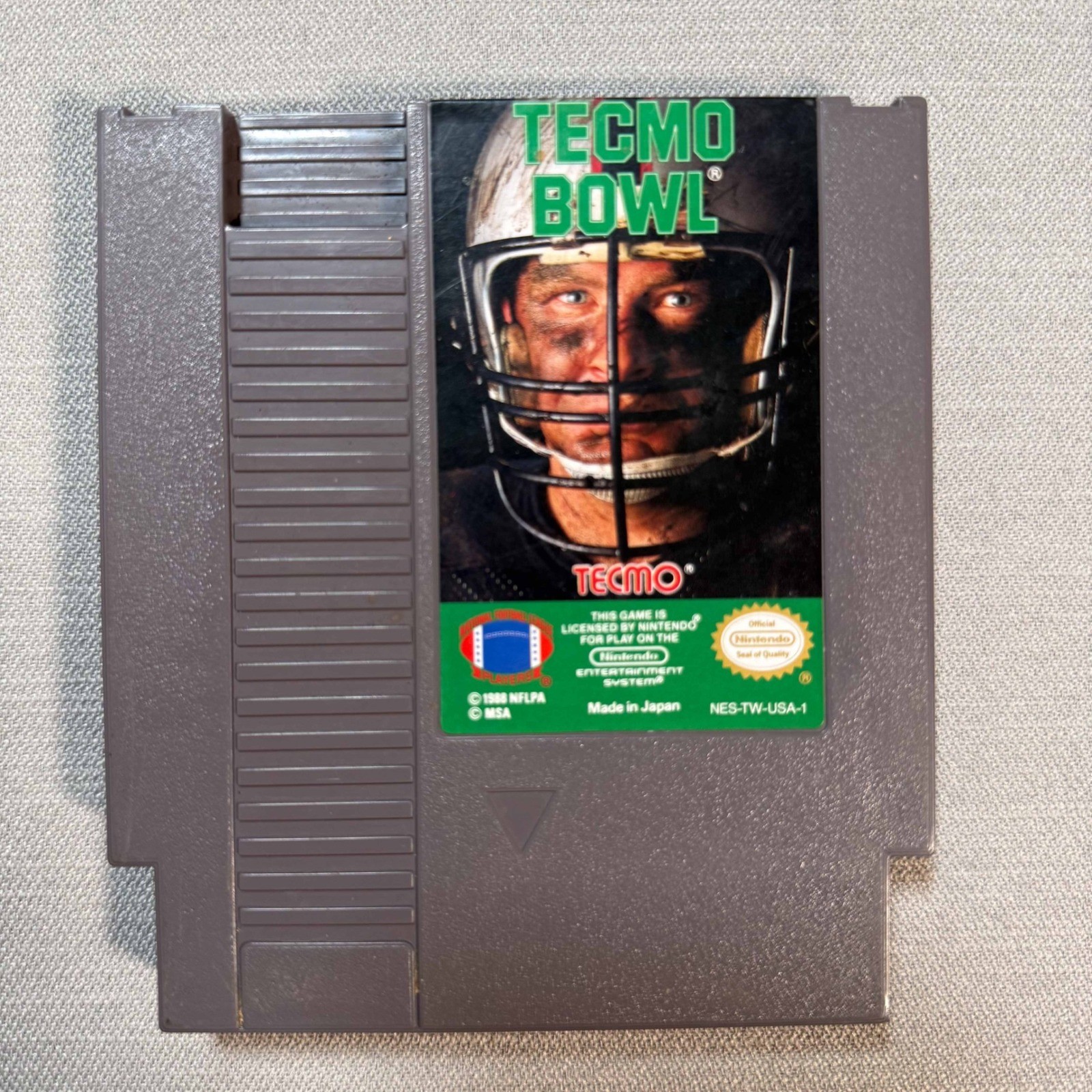 Tecmo Super Bowl & Tecmo Bowl Nintendo NES Games Bundle Vintage 8-Bit Football