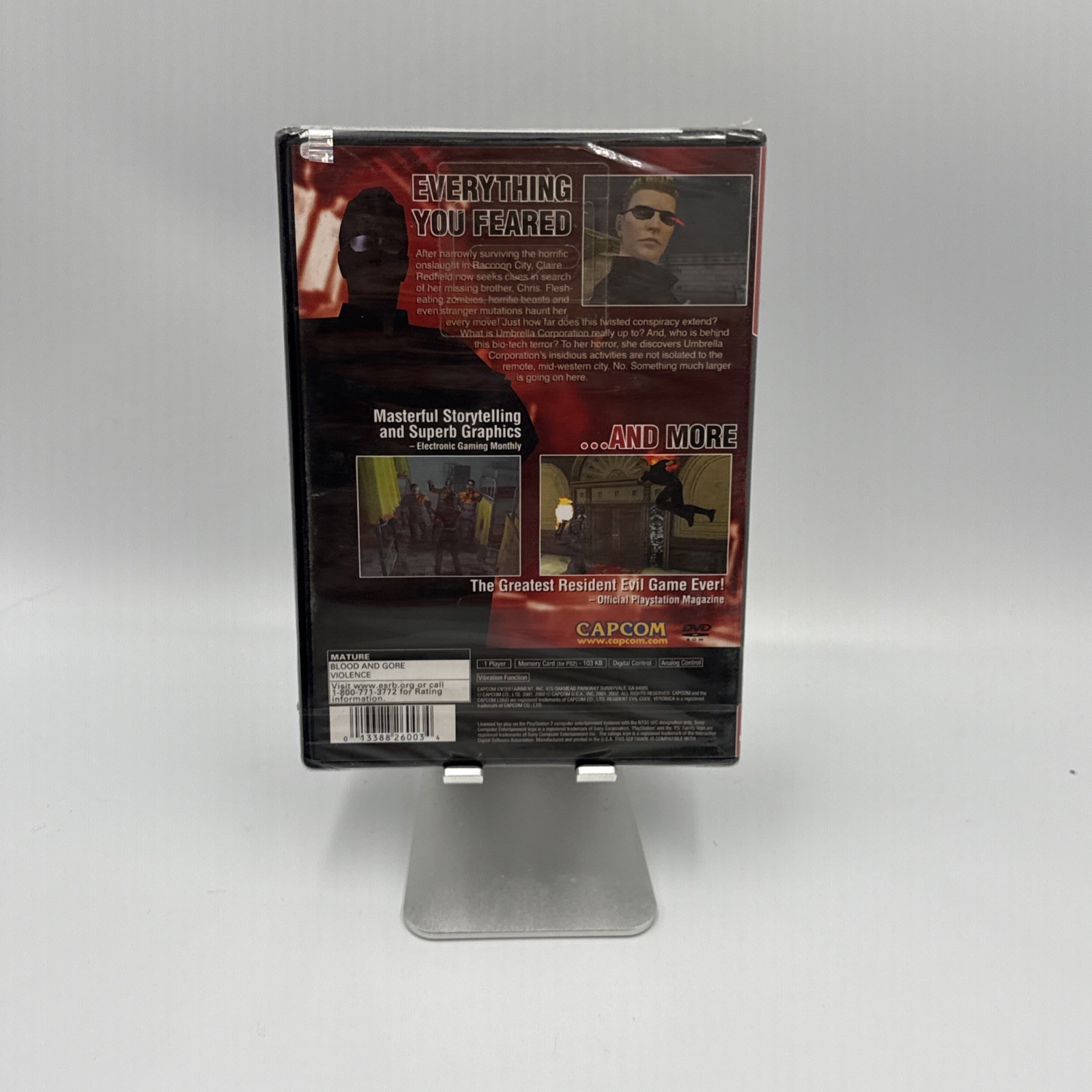 Resident Evil Code: Veronica X Greatest Hits PS2 Brand New Sealed