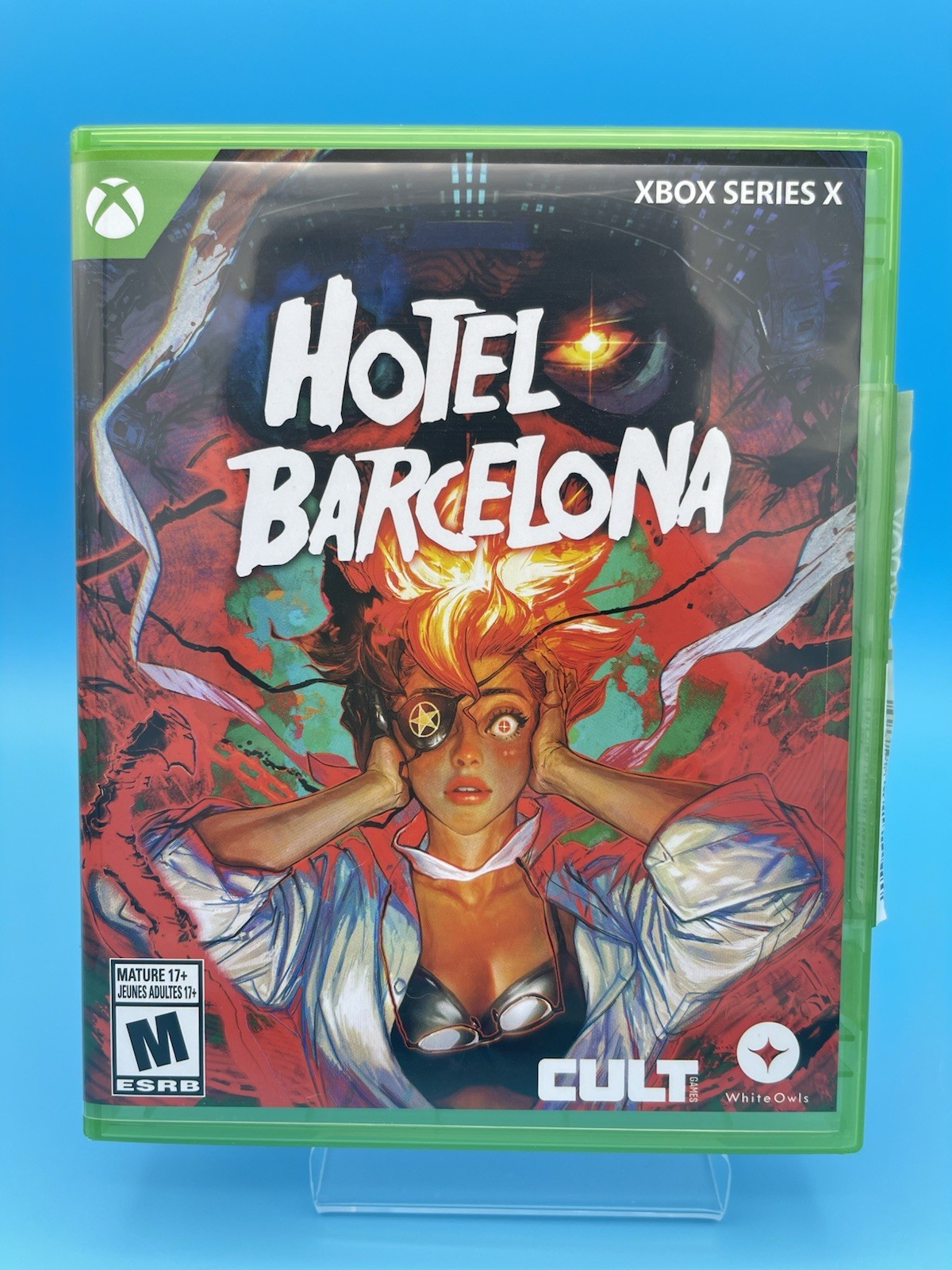 Hotel Barcelona Microsoft Xbox Series X SUDA 51 – MINT DISC