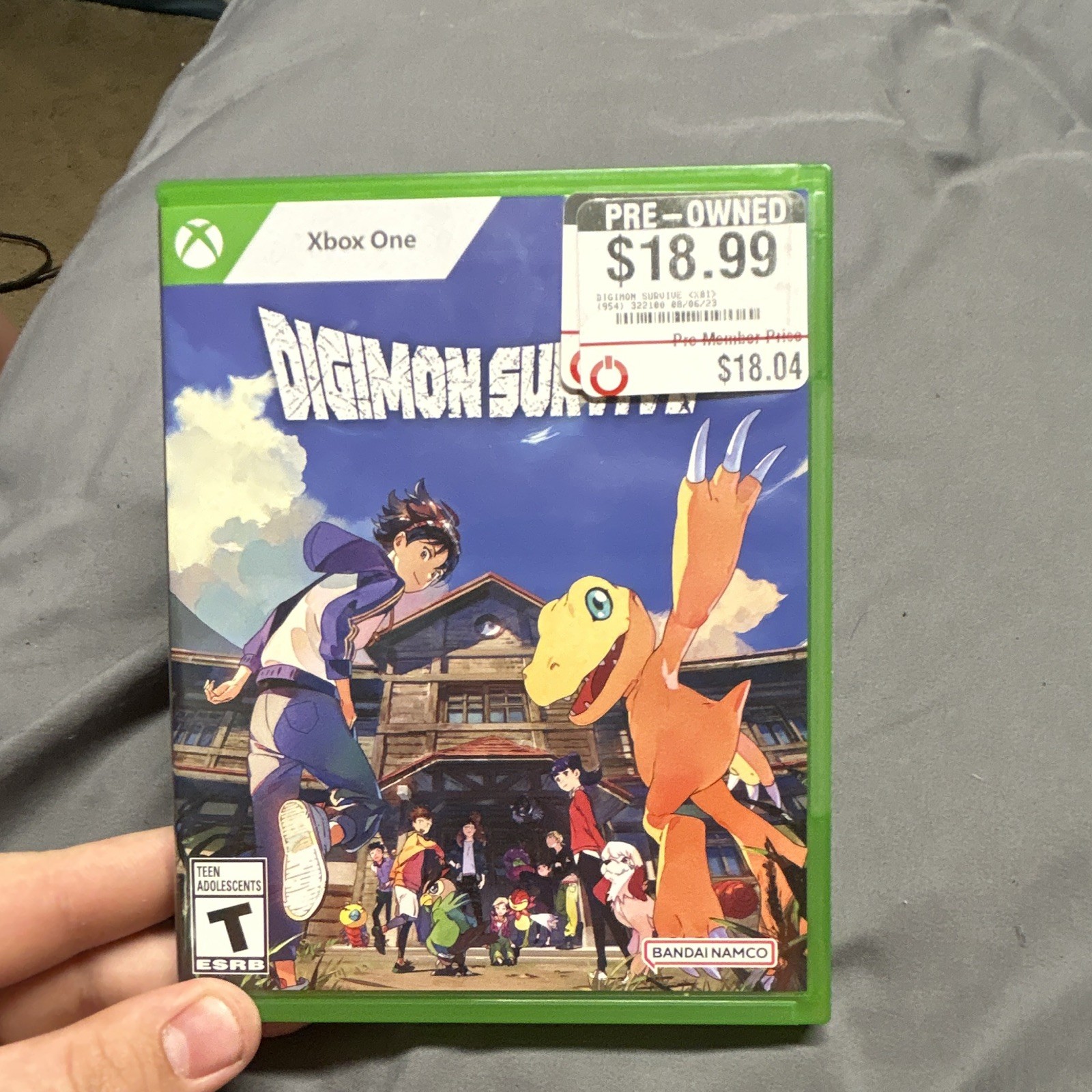 BANDAI NAMCO Digimon Survive Xbox One Game Disc w/ Case T Adventure