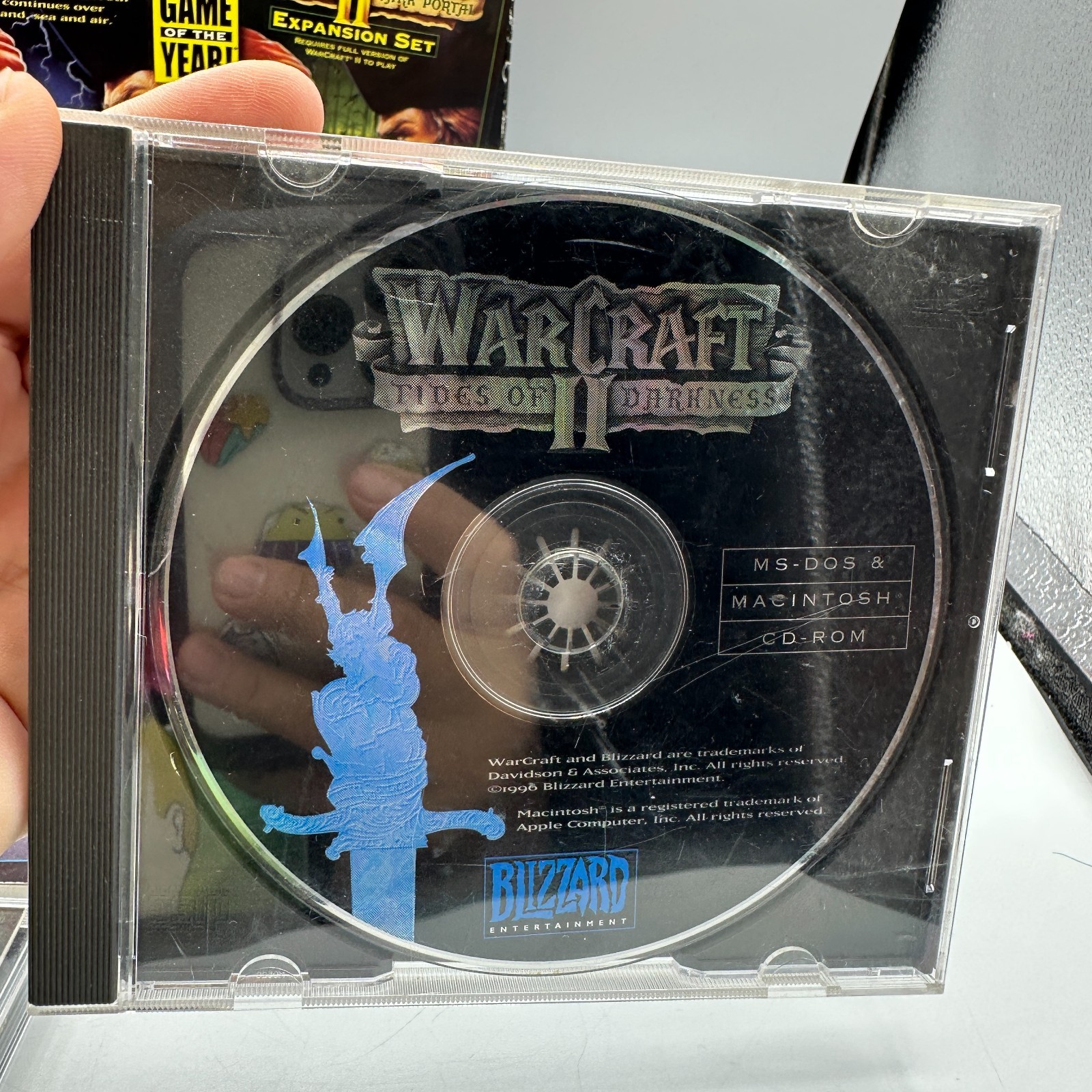 Blizzard Computer Game Warcraft Battle Chest 1996 Windows & Mac Complete