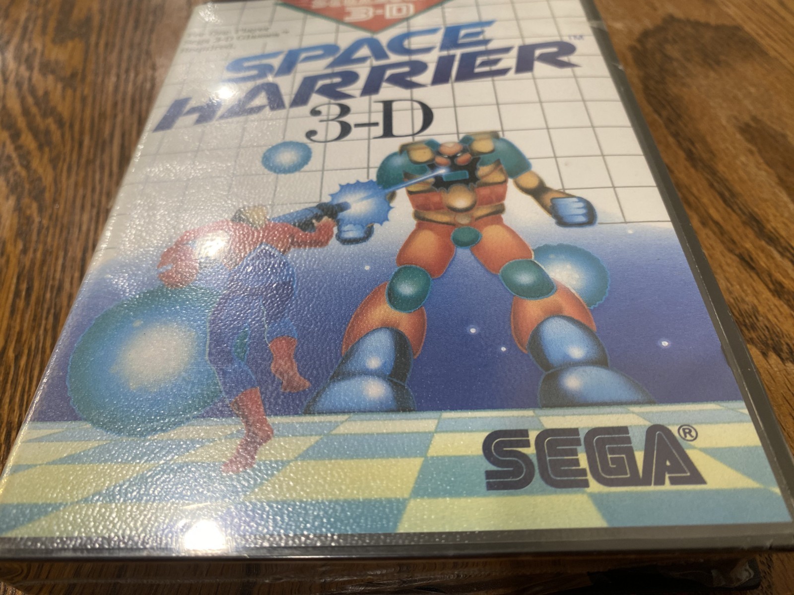 Space Harrier 3-D Sega Master System BRAND NEW FACTORY SEALED 1988 SegaScope 3D