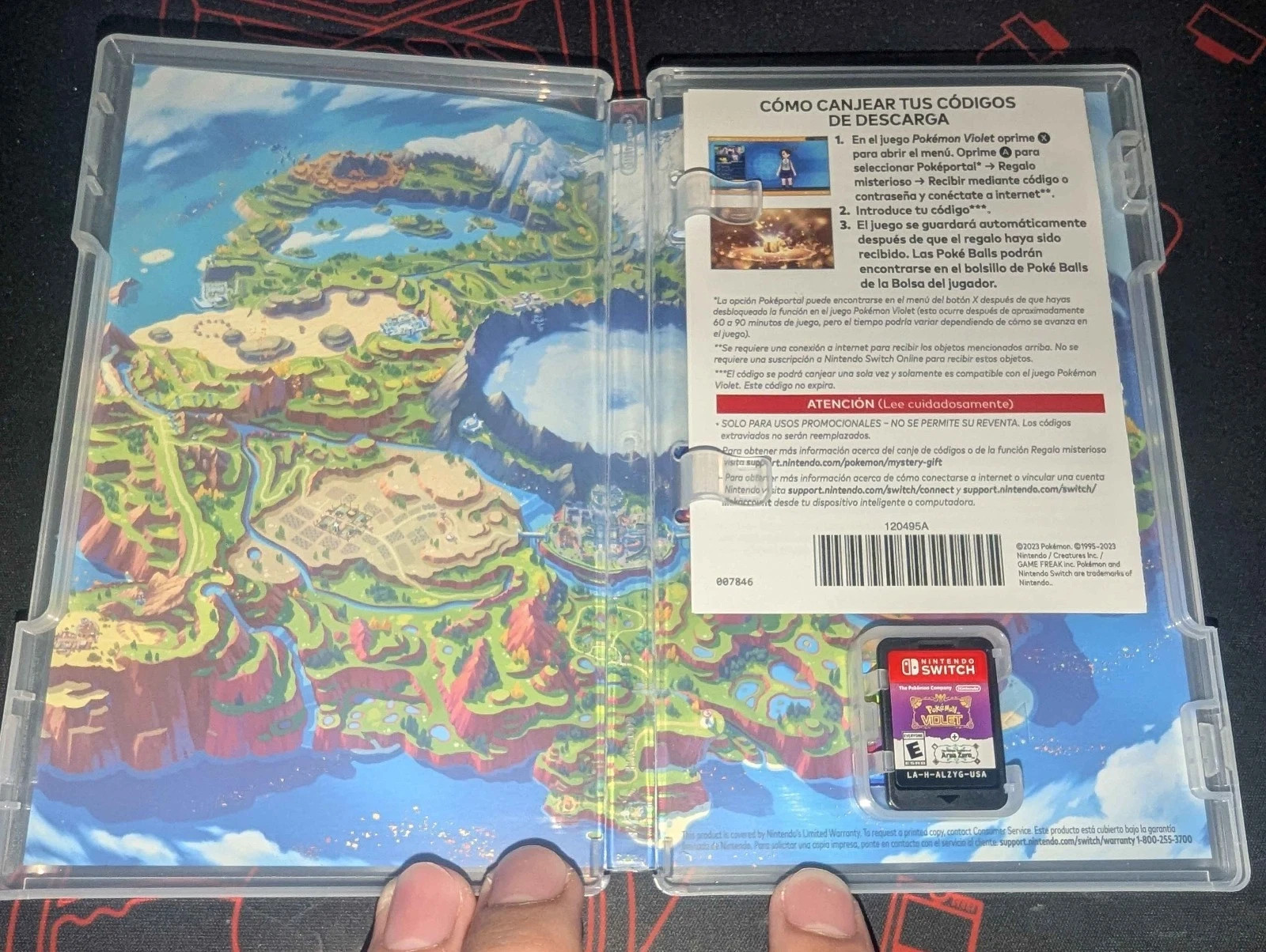 💎 Pokemon Scarlet & Violet + Area Zero DLC Nintendo Switch Lot CIB Authentic 💎