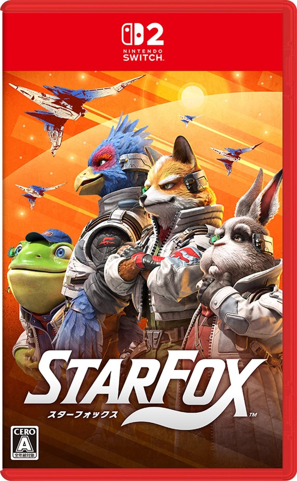 Star Fox Nintendo Switch 2 Video Game Software Action Shooter Sci-Fi Series NEW