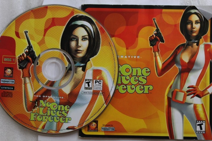 No One Lives Forever Disc 1 PC CD-ROM No Backart