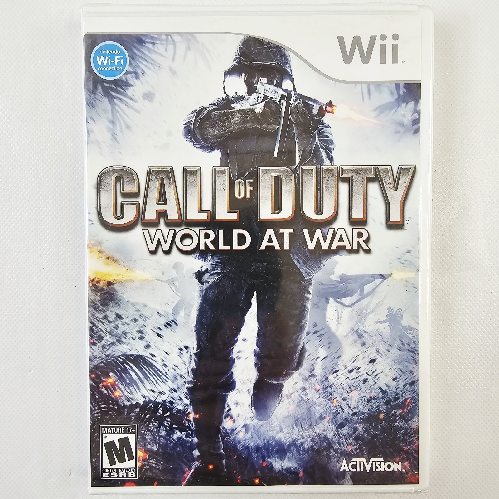Call of Duty: World at War (Nintendo Wii, 2008) – NEW – SEALED – FREE SHIPPING
