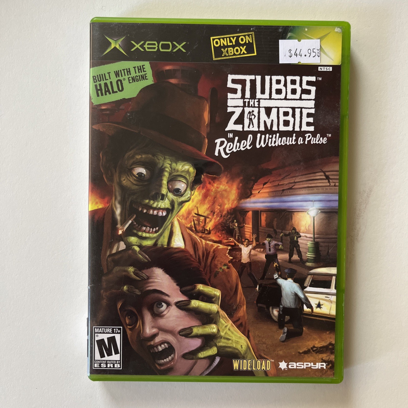 Stubbs the Zombie in Rebel Without a Pulse (Microsoft Xbox, 2005) Cib Complete