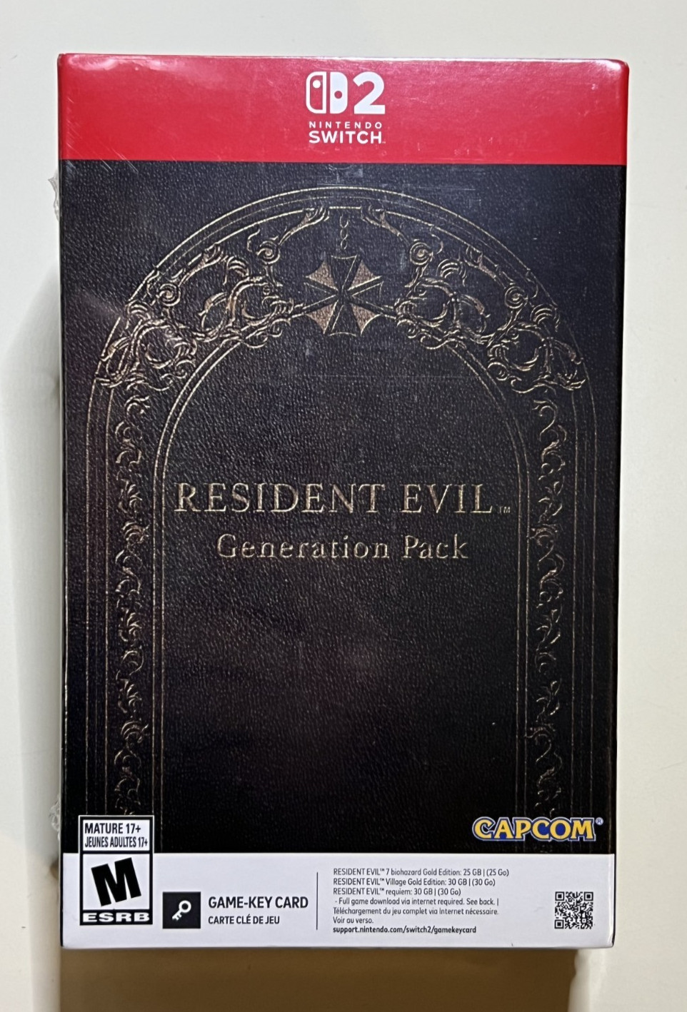 Nintendo Switch 2 – Resident Evil Generation Pack – NEW – Sealed