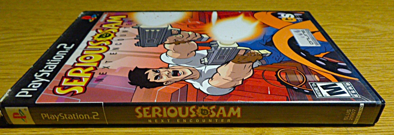 Serious Sam: Next Encounter PS2 Disc & Case w/ Manual CIB Tested-Plays Very Well