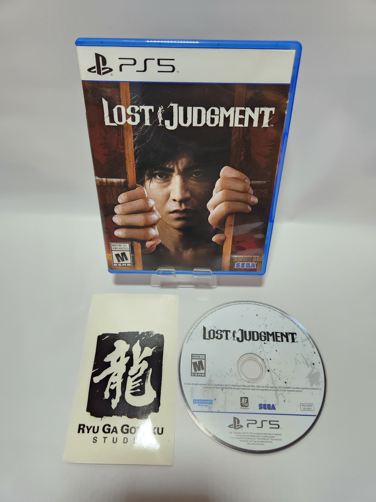 Lost Judgment – Sony PlayStation 5 PS5 with Decal/ Sticker CIB Complete Like New