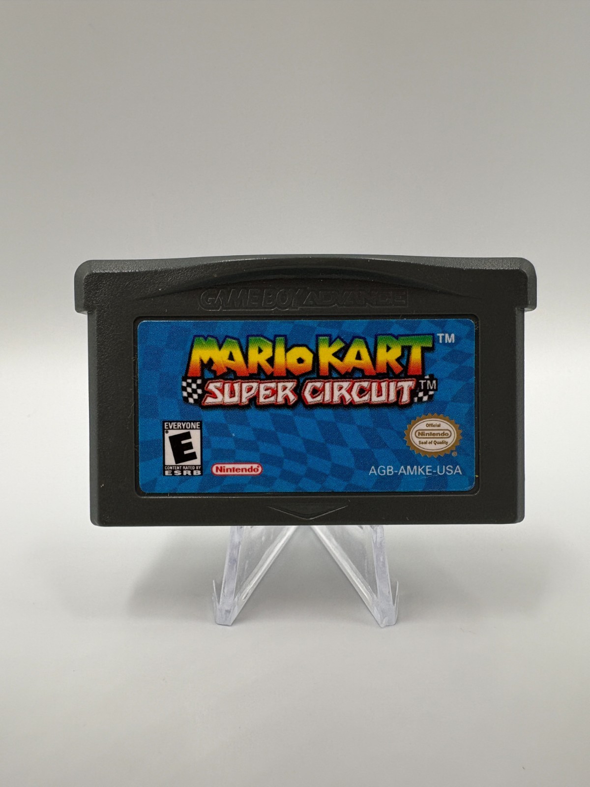 Mario Kart: Super Circuit – Nintendo Game Boy Advance GBA – Cartridge Tested