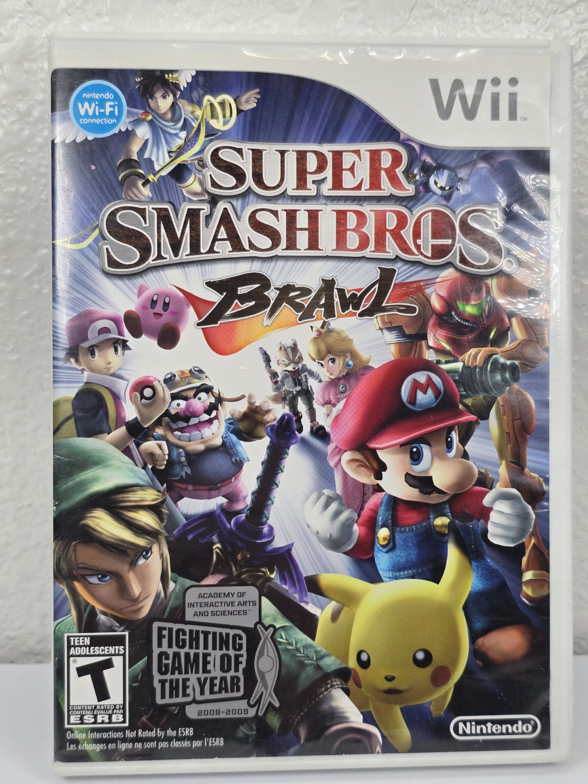 Super Smash Bros Brawl Nintendo Wii Game CIB Complete With Manual Tested