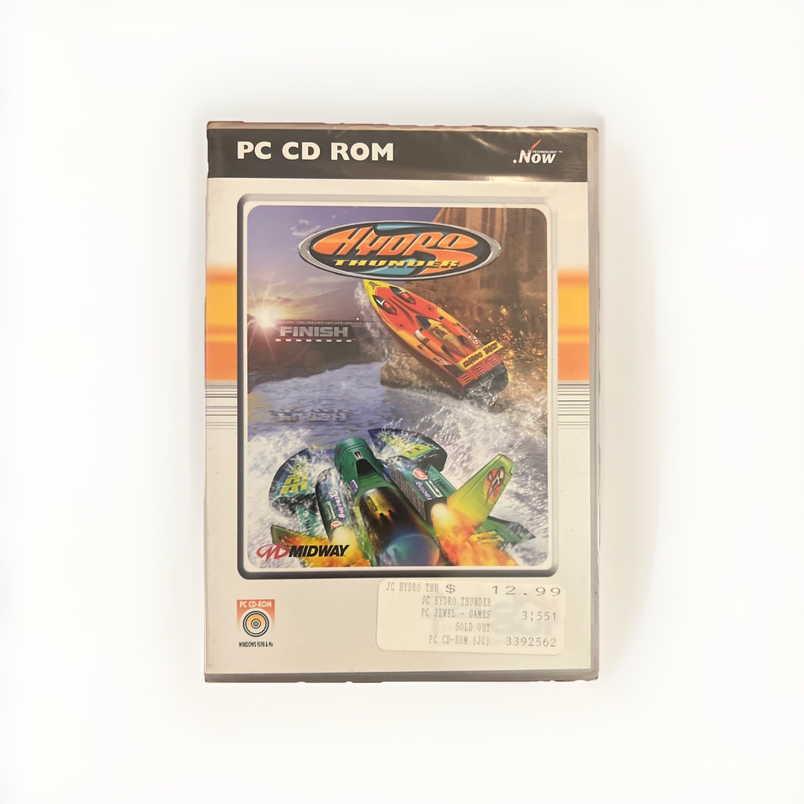 Hydro Thunder (1999) PC CD-ROM – Brand New, Sealed – Rare!