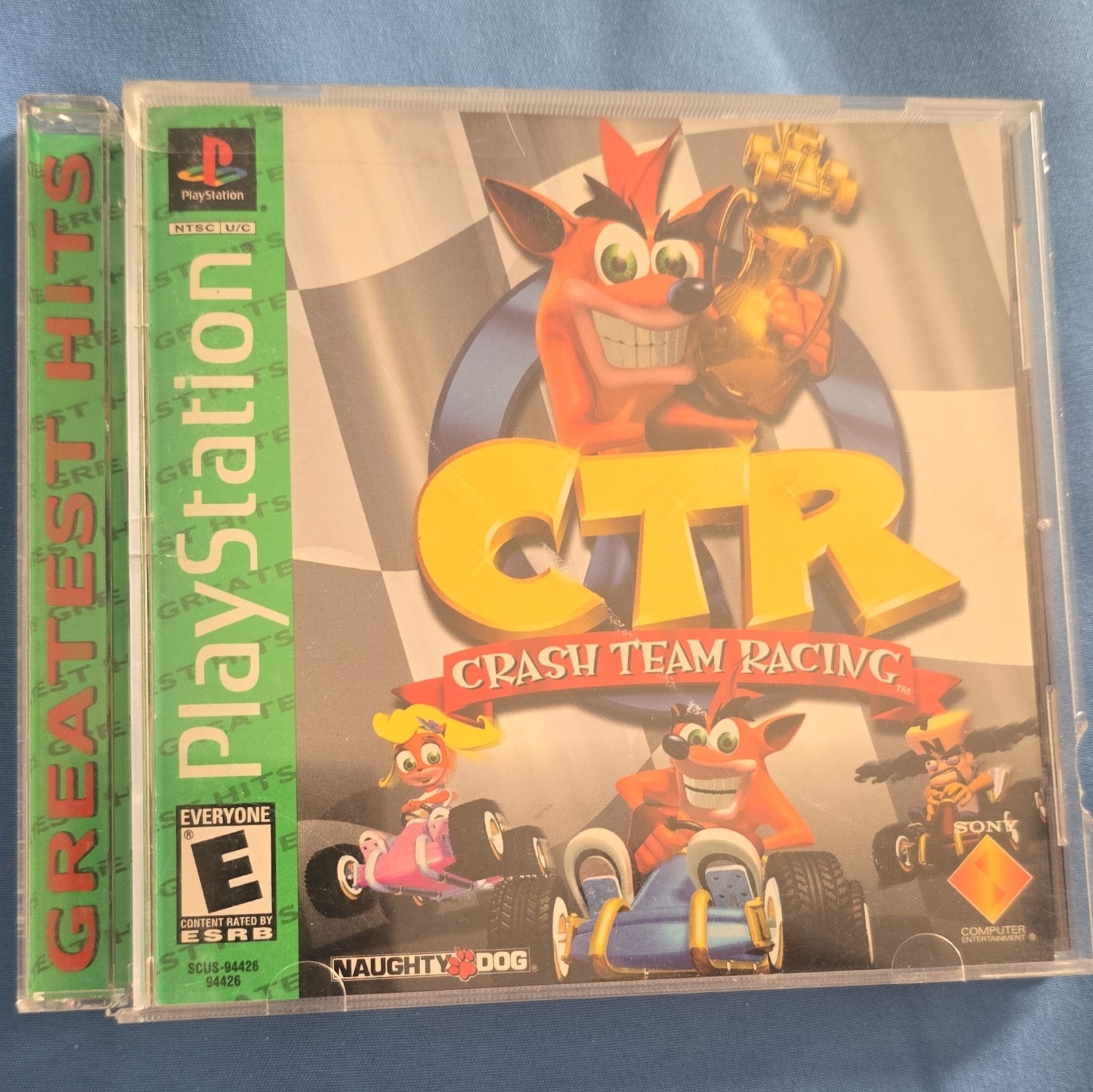 CTR: Crash Team Racing Greatest Hits PS1 NTSC-U/C E Racing Crash Bandicoot