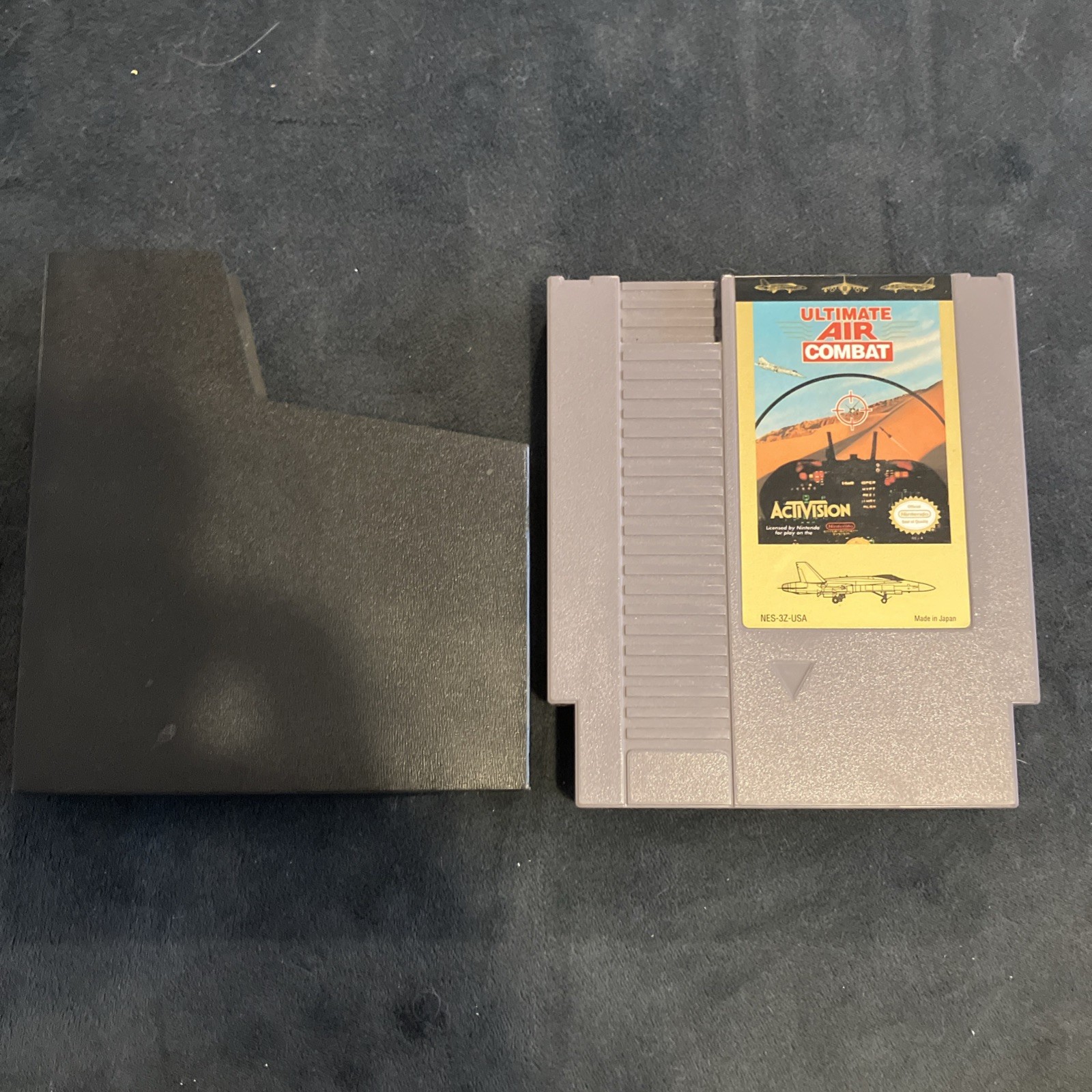 Ultimate Air Combat NES Nintendo Entertainment System 1992 Authentic + Sleeve