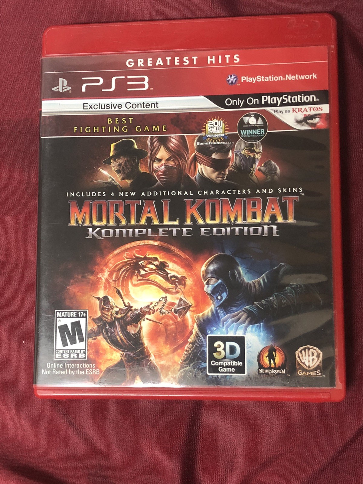 Mortal Kombat — Komplete Edition (Sony PlayStation 3, 2012)