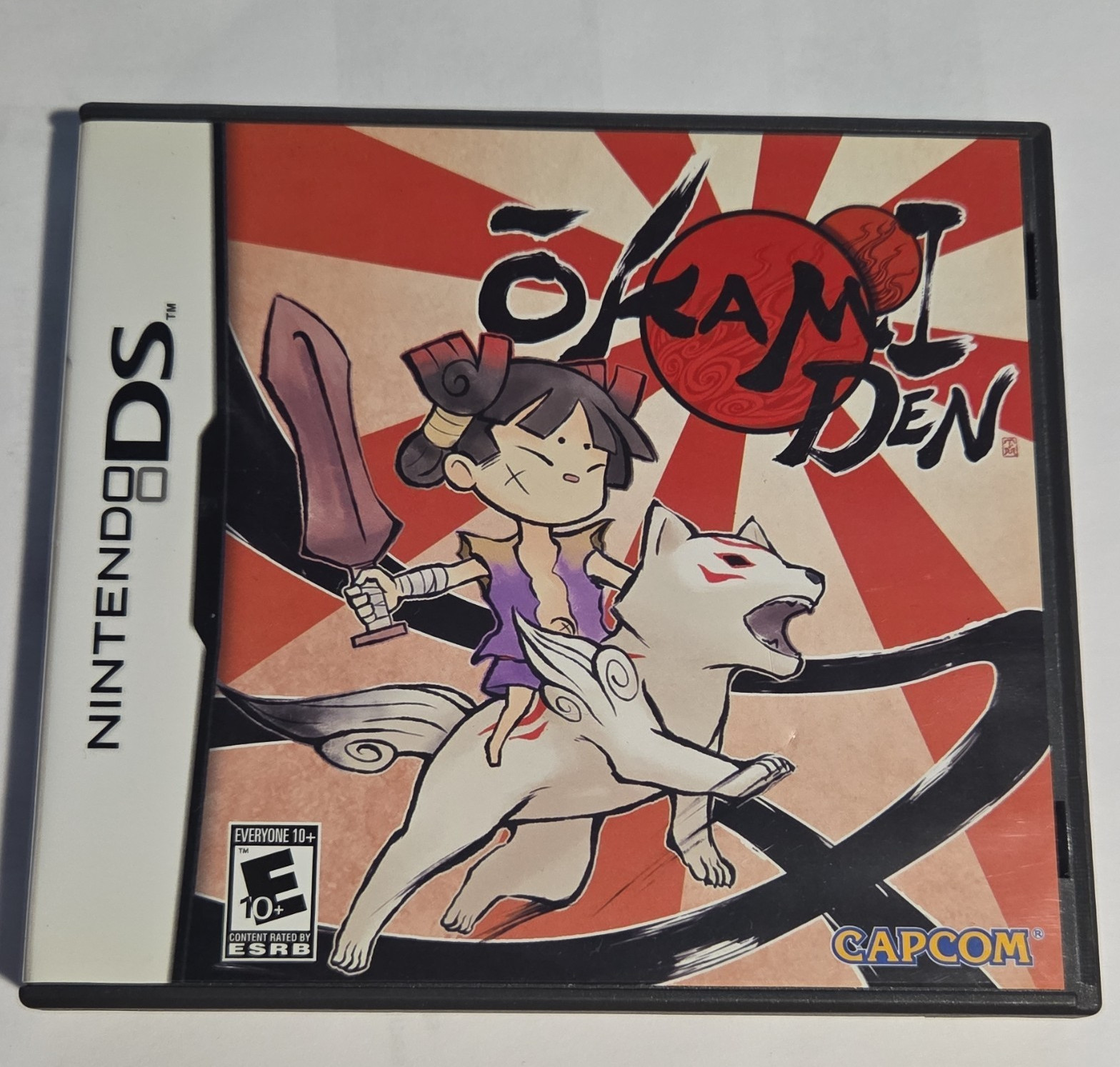 Capcom Okamiden – Nintendo DS (2010) Manual Included NTSC-U/C E10+