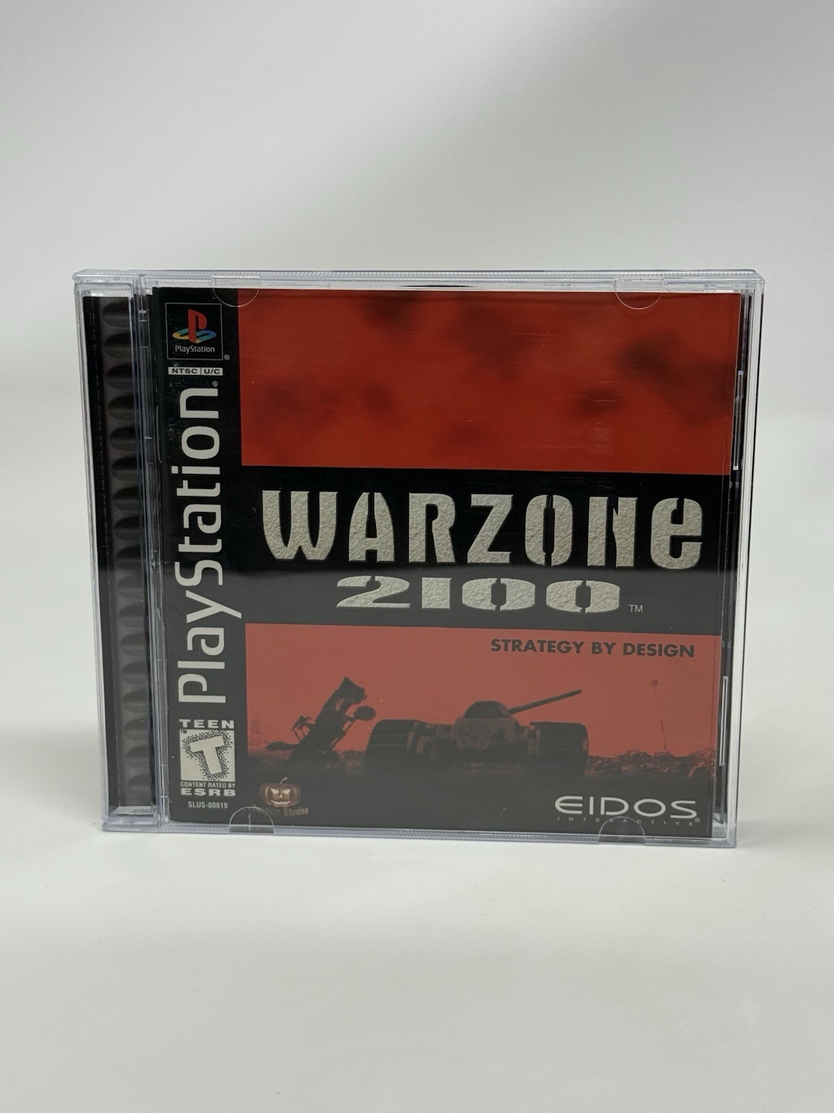 Warzone 2100 PS1 PlayStation 1 Complete CIB + Reg Card Mint Disc Tested Working