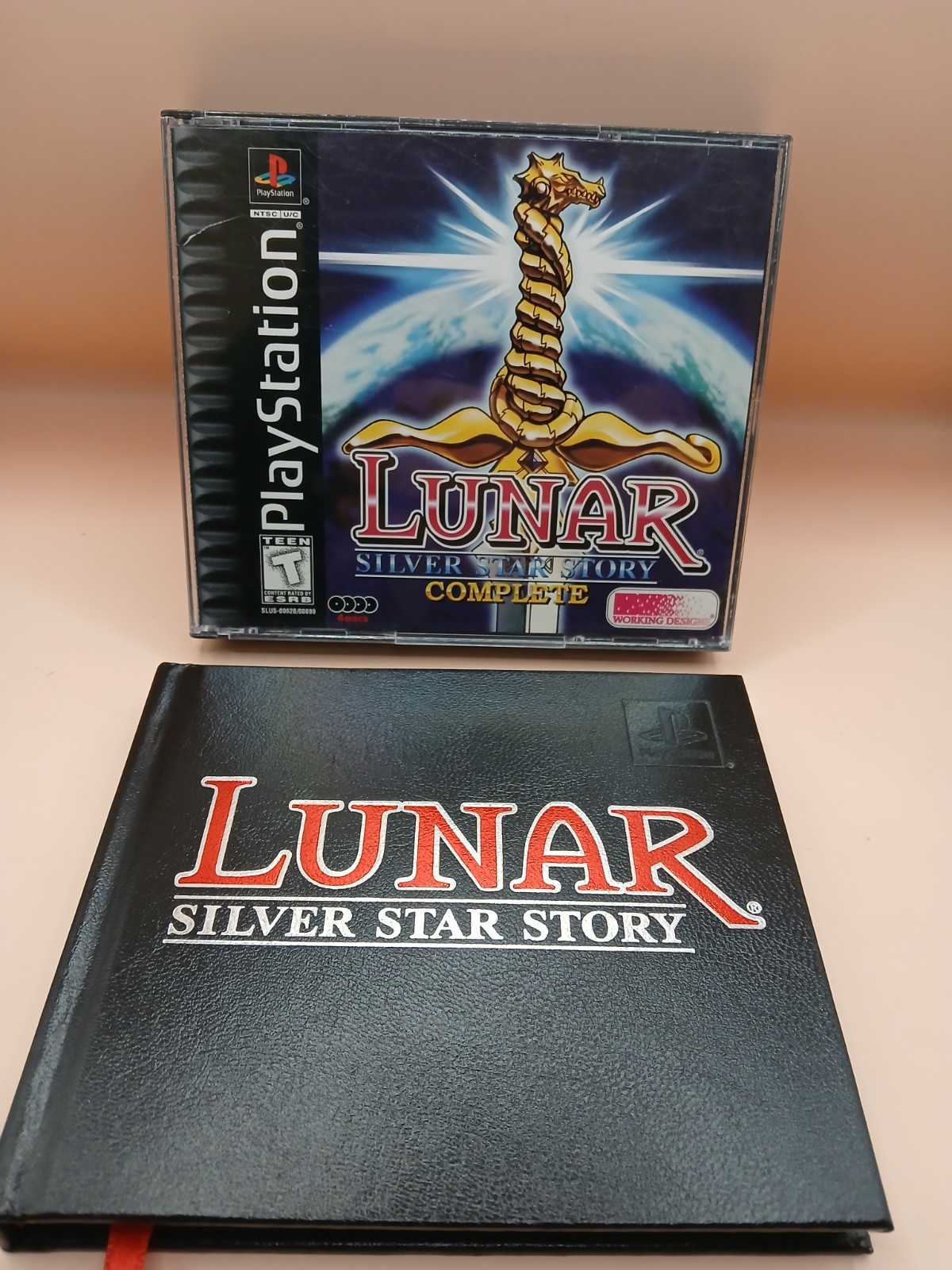 LUNAR Silver Star Story Complete PLAYSTATION ps1 CASE, Book No Soundtrack Works