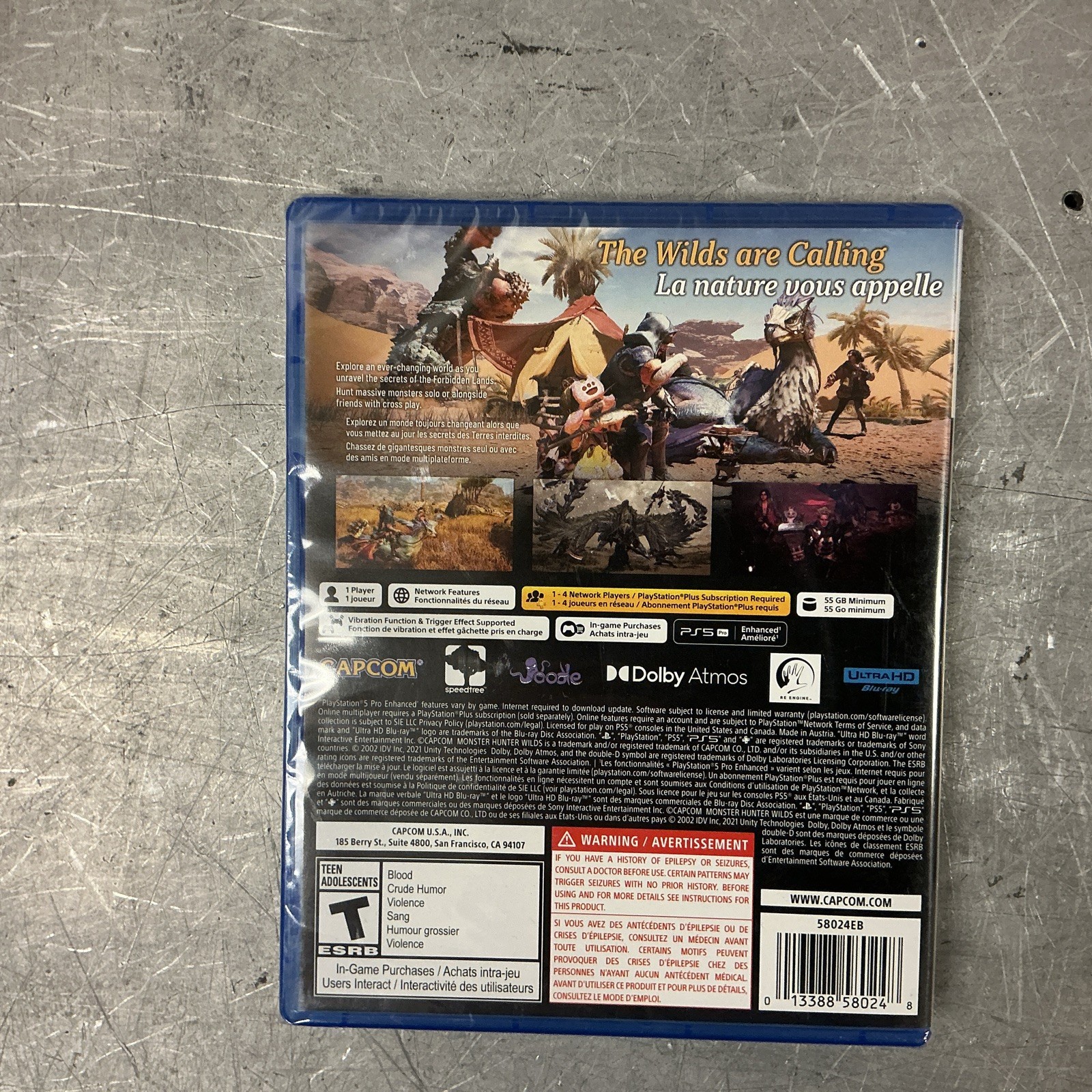 Monster Hunter Wilds Standard Edition – Sony PlayStation 5