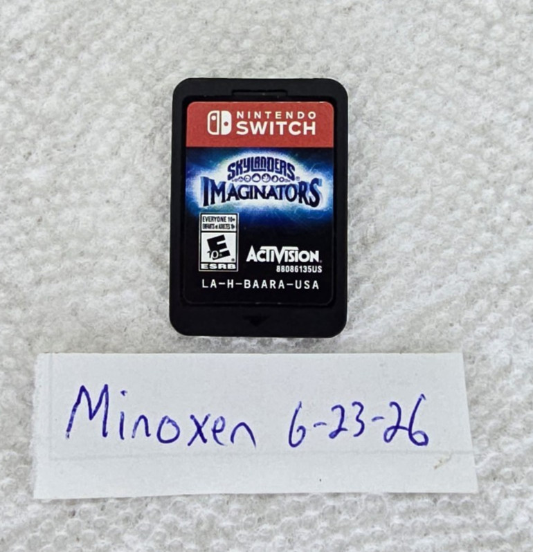 Skylanders Imaginators Nintendo Switch Game Cartridge ONLY Tested Authenic