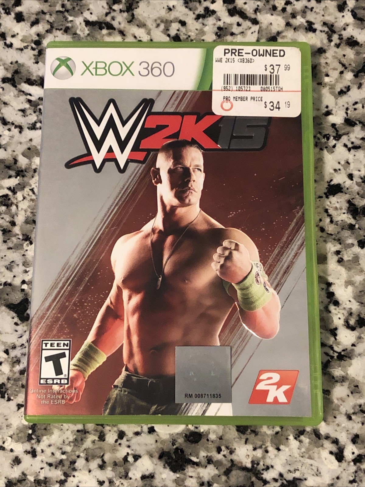 WWE 2K15 (Xbox 360) Complete & Tested! Free Shipping