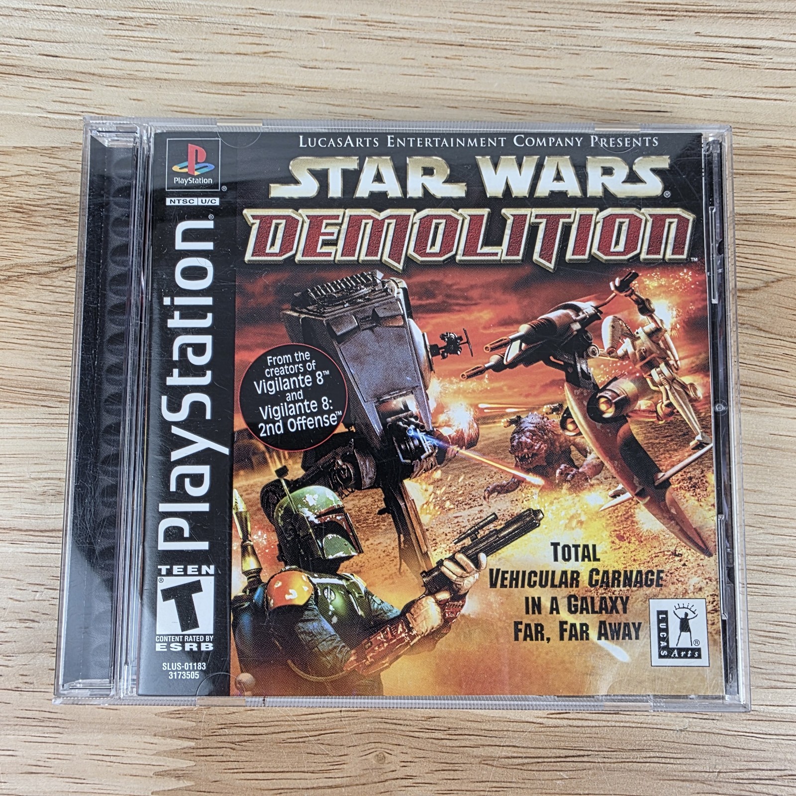 Star Wars: Demolition (Sony PlayStation 1, 2000) PS1 CIB Complete