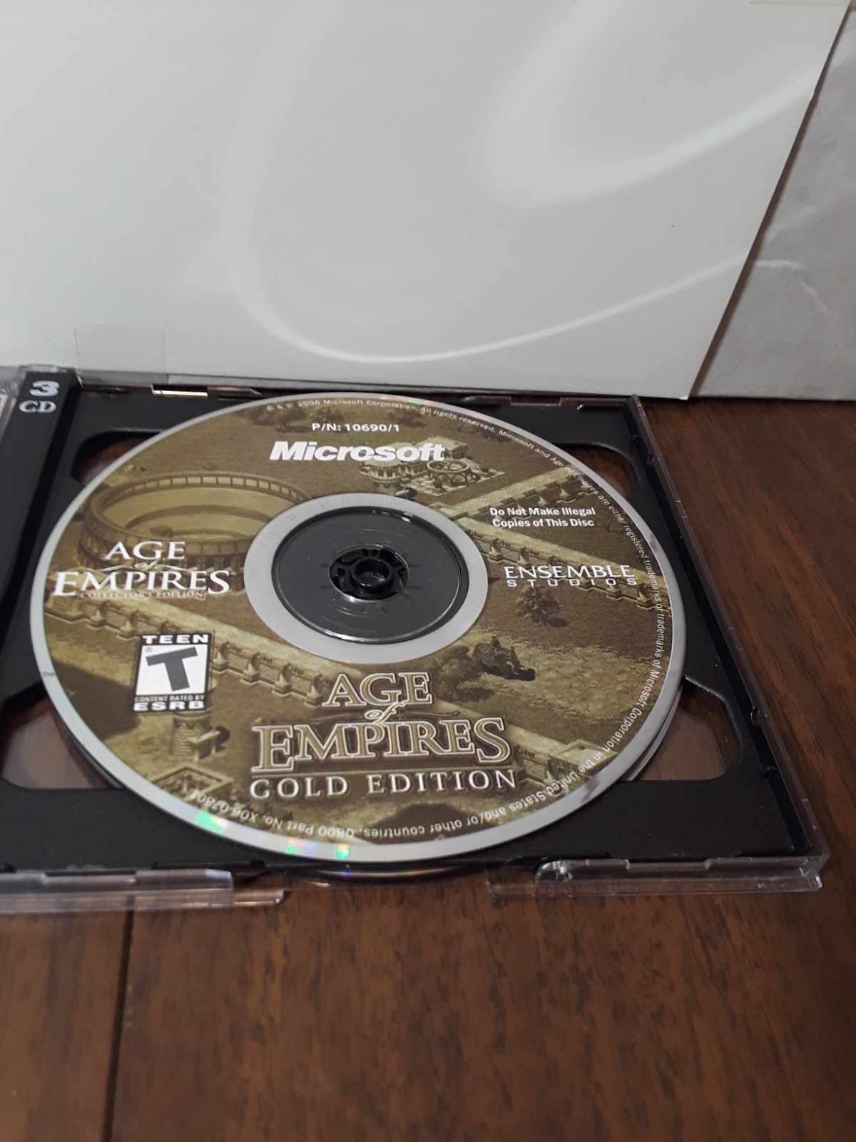 Age of Empires Collectors Edition Limited Edition 3 Disc’s PC