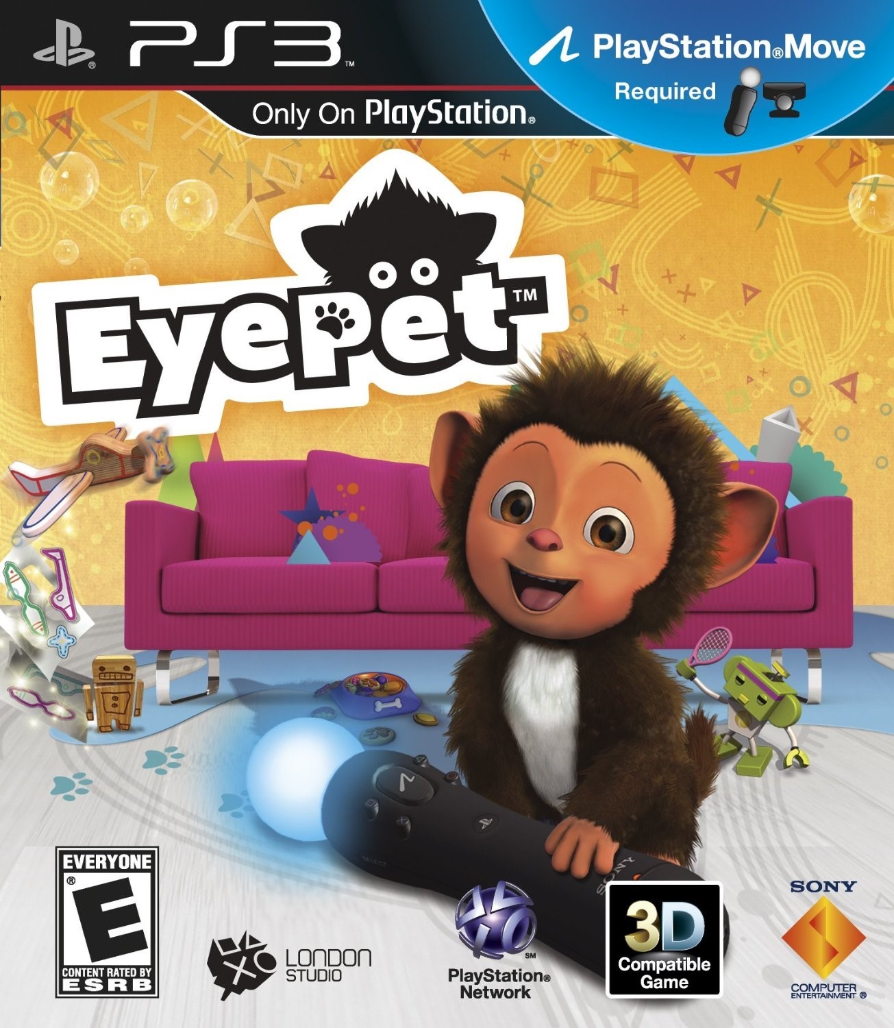 Eyepet: Your Virtual Pet – Sony Playstation 3 Game Only