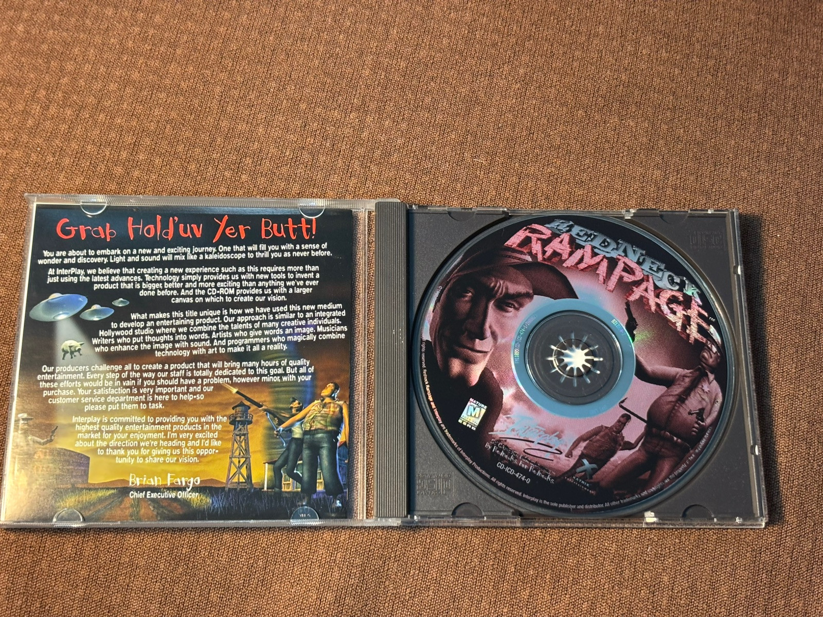 Redneck Rampage (PC CD-ROM 1997) Interplay Productions Xatrix Entertainment