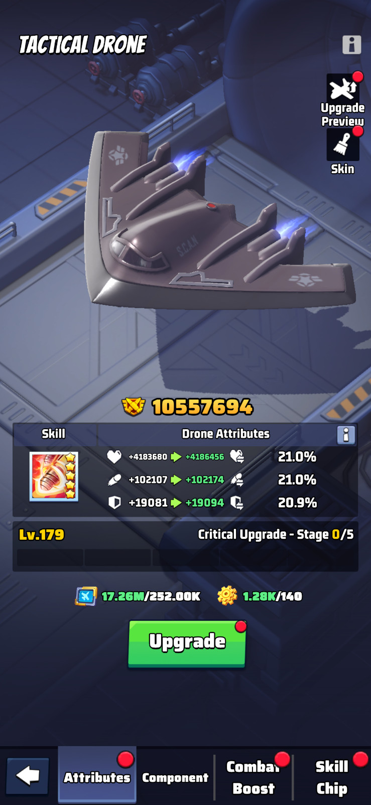 Last War Account Server 18XX VIP 16 rank 2 in THP server