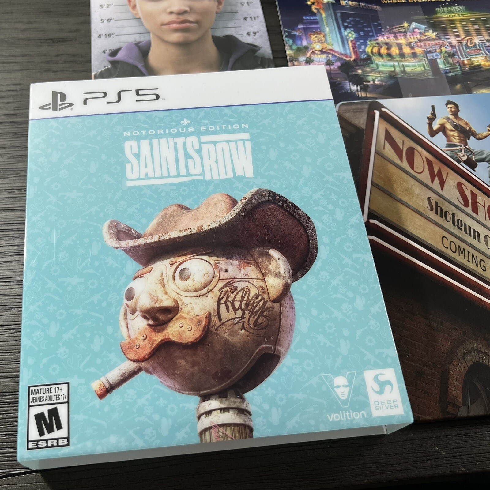 Saints Row Notorious Edition Steelbook Sony PlayStation 5 PS5 (with Game)