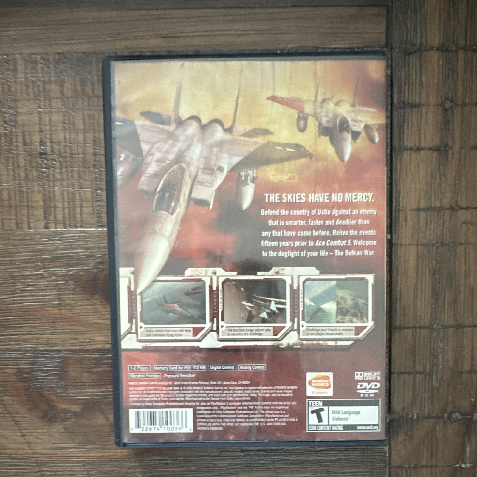 Ace Combat Zero: The Belkan War (Sony PlayStation 2, 2006)