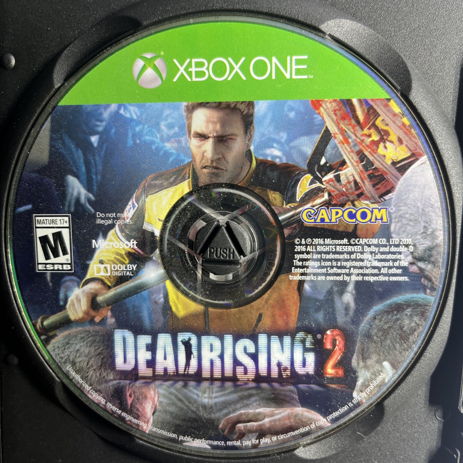 Dead Rising 2 (Microsoft Xbox One, 2016) DISC ONLY