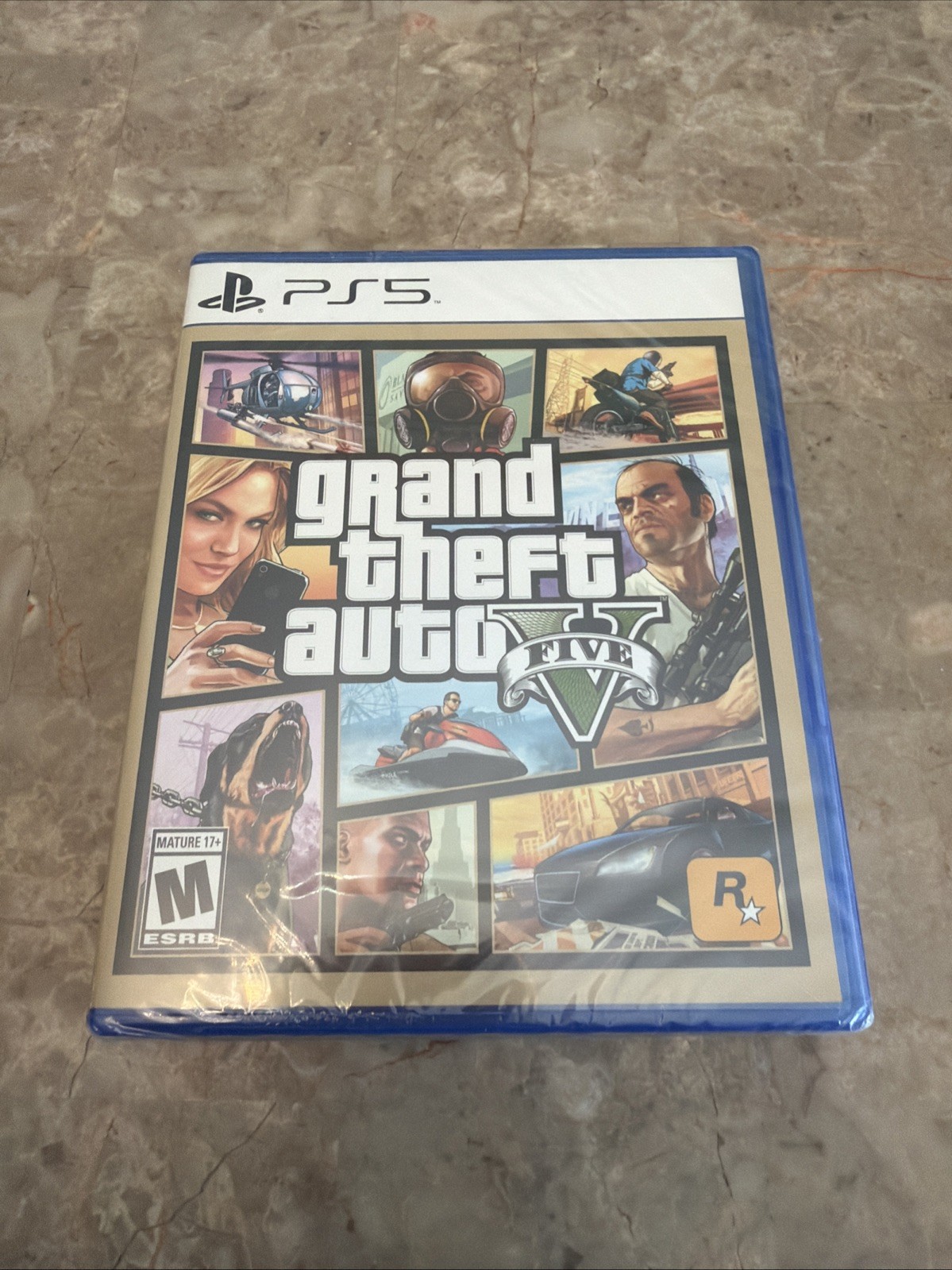 Grand Theft Auto V PS5 Brand New Factory Sealed PlayStation 5 GTA US